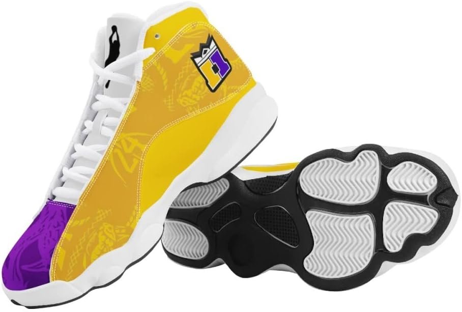 1o1 Sneakers The Mamba 24-Legend Custom Sneakers, Sports Basketball Shoes (Men, Numeric_10) White