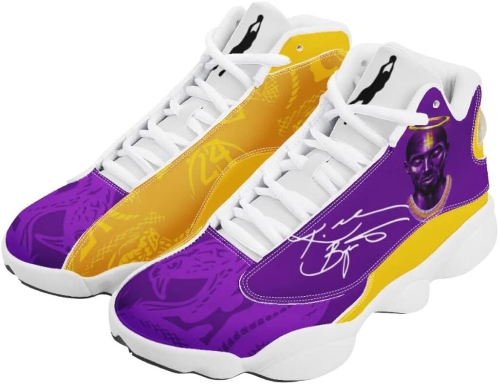 1o1 Sneakers The Mamba 24-Legend Custom Sneakers, Sports Basketball Shoes (Men, Numeric_6) White