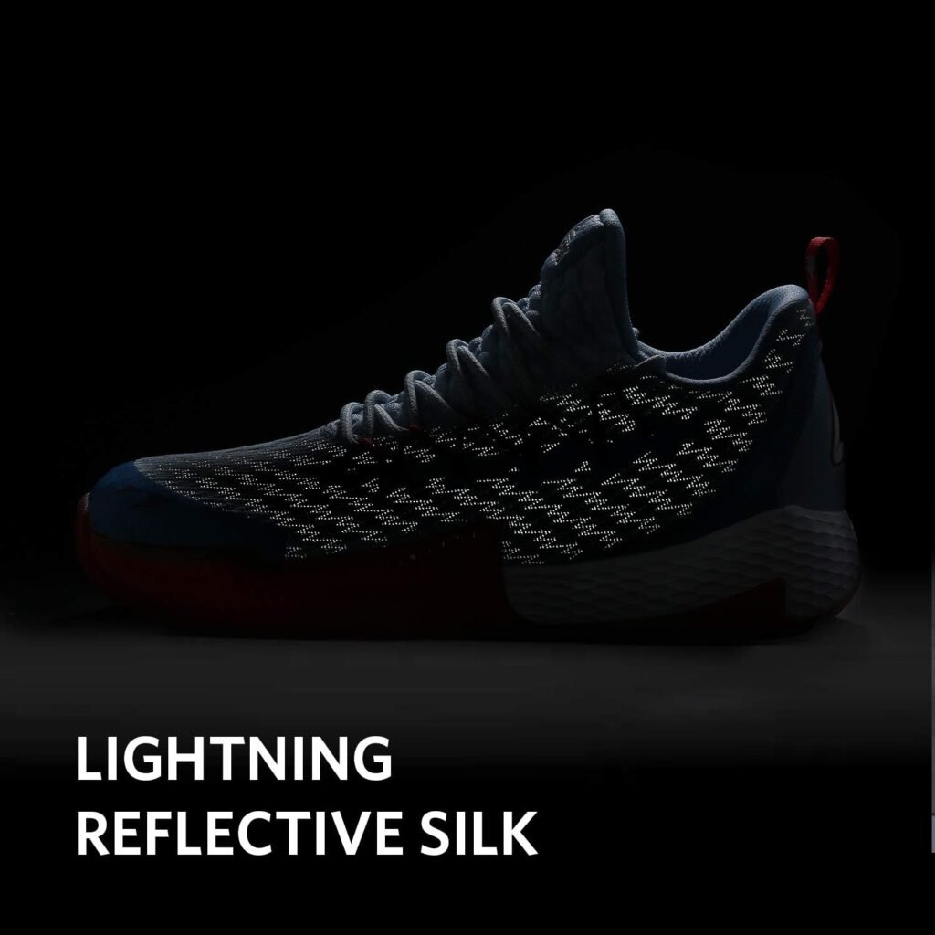 PEAK Mens Sneakers, Lou Williams Lightning Sport Shoes for Basketball, Running, Walking